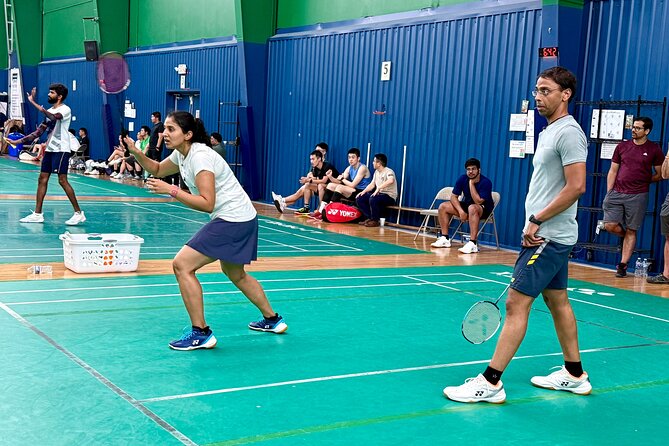One Hour Court Reservation for Badminton or Pickleball - Key Points