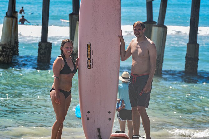 One Hour Surf Lesson with Experienced Instructor - Equipment Availability: Bring Your Own or Rent Nearby
