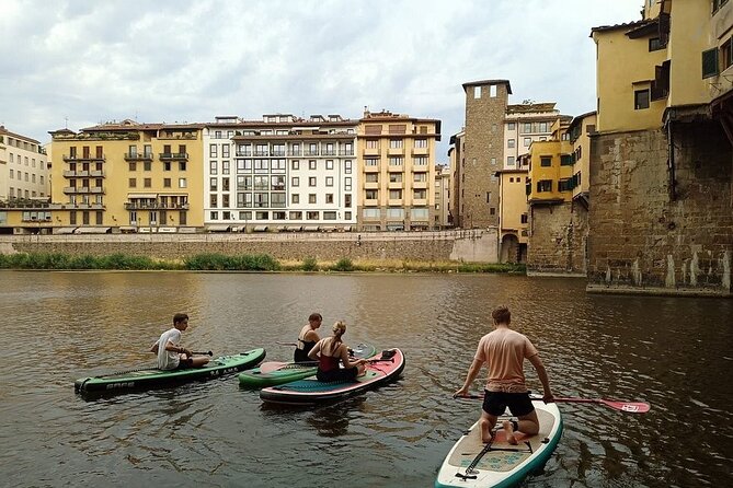 One-oar Surfing on the Arno River from Florence - Key Points