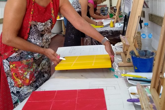 One Painting in One Day, Doors of San Miguel - Location and Atmosphere of the Workshop Space