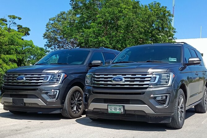 One-way Airport Transfer to Cancun or Playa del Carmen - Luxurious SUV Comfort with a Party Vibe