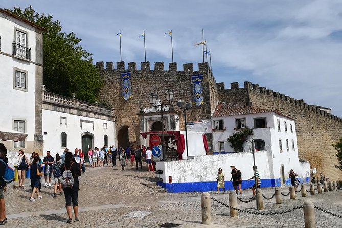 One Way Lisbon to Porto, through Obidos, Nazare, Alcobaca and Aveiro - From Lisbon to Obidos: Exploring the Medieval Village