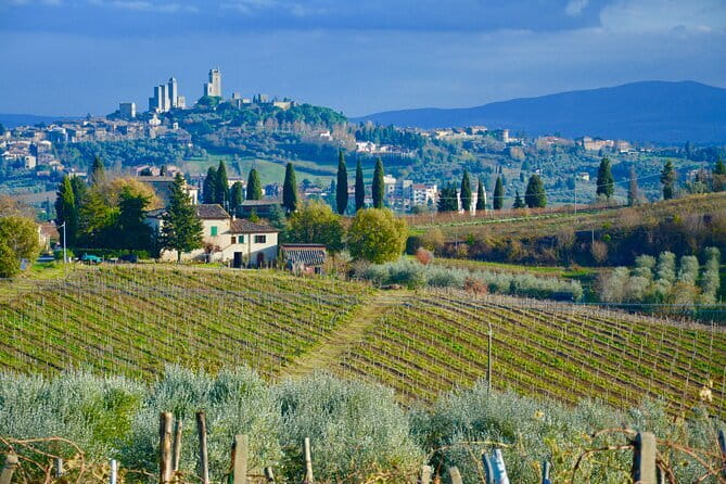 One Way Private Transfer: Florence to Rome with Visit to San Gimignano and Siena - Exploring San Gimignanos Medieval Towers