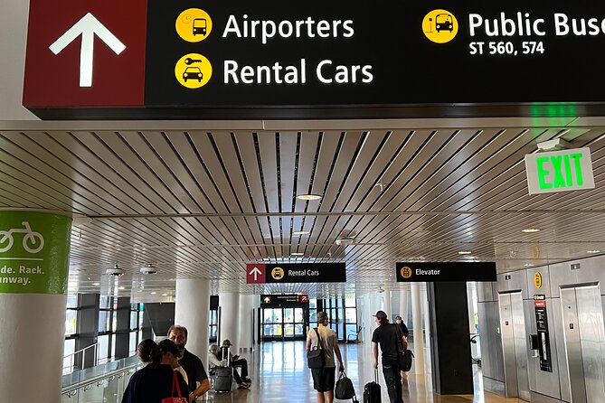 One-Way Transfer: SeaTac Airport to Seattle Piers 66 & 91 - Meeting Point at SeaTac for a Hassle-Free Start