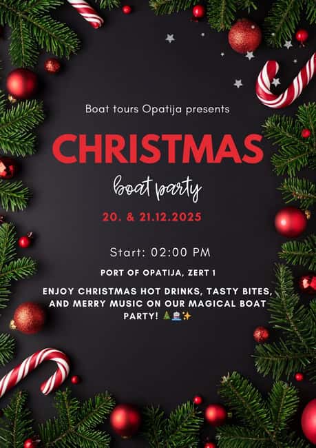 Opatija Christmas Cruise with Mulled Wine and Snacks - Key Points