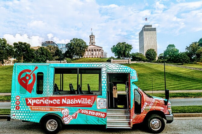 Open-Air Minibus Sightseeing Tour of Nashville - The Tour Starts at Hatch Show Print