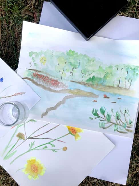 Open-air painting workshop: come and discover Brittany in a different way! - Meeting Point and Group Size