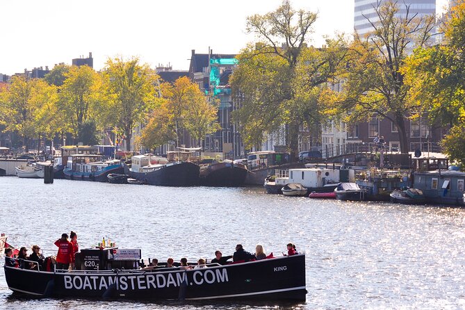 Open Boat Canal Cruise in Old City Centre of Amsterdam - Key Points