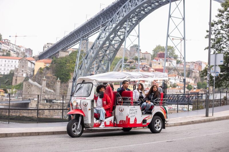 Oporto Tuk-Tuk Tour: Fast, Fun & Flexible  1H to Full Day! - Scenic Riverside and Bridge Crossings