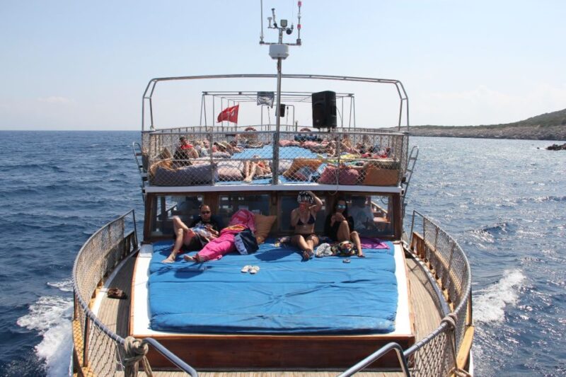 Orak island Boat Trip Bodrum - Onboard Experience and Meal Highlights