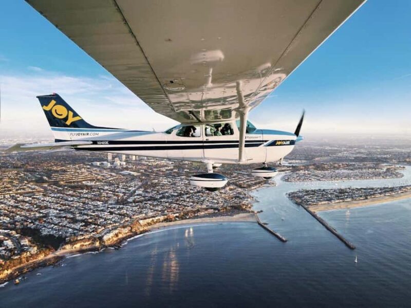 Orange County: Coastal Air Tour from John Wayne Airport - Explore Orange County from Above with a 45-Minute Private Air Tour