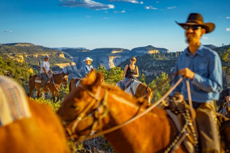 Orderville: Checkerboard Evening Shadow Horseback Ride - The Scenic Highlights: Red Rocks and Checkerboard Mesa