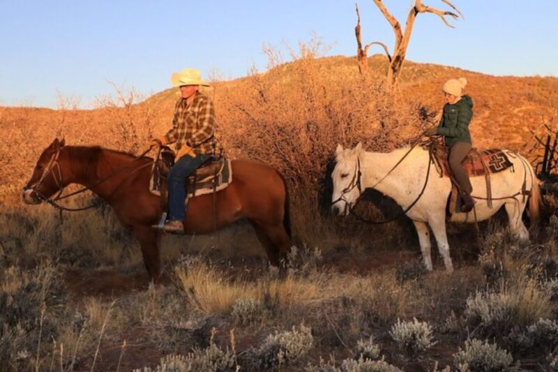 Orderville: Checkerboard Evening Shadow Horseback Ride - Additional Details: Booking and Flexibility