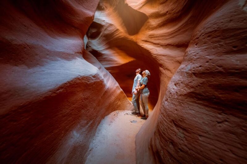 Orderville: East Zion UTV Ride and Red Rock Slot Canyon Hike - Exploring the Red Rock Slot Canyons on Foot