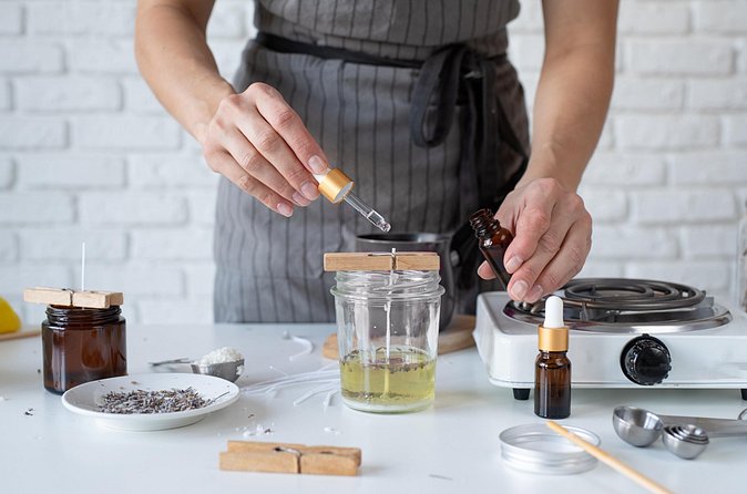 Organic Candle-Making Workshop in San Diego - What You Take Home: A Personalized Candle and a Mini Gift Bag