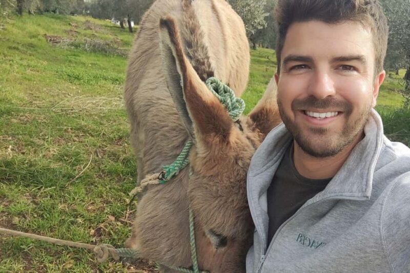 Organic olive oil tasting and visit to a family olive grove with fruit and a gift - Shopping for Olive Oil and Farm Products