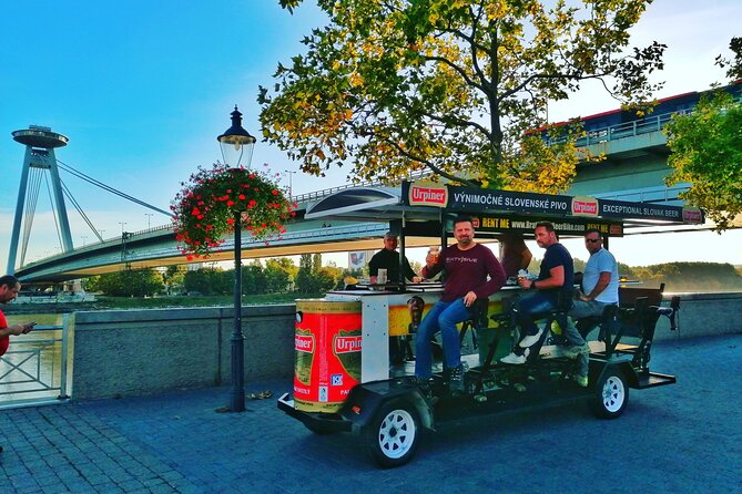 Original Bratislava Beer Bike Tours - All-you-can-drink - Navigating Bratislava’s Streets on a Beer Bike
