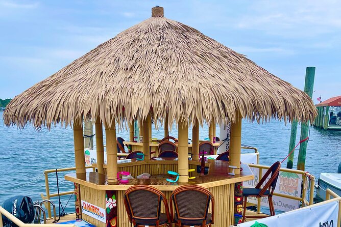 Original CRUISIN TIKIS 90 min Cruise - Grand Lagoon - Explore Panama City Beach’s Unique Tiki Boat Adventure