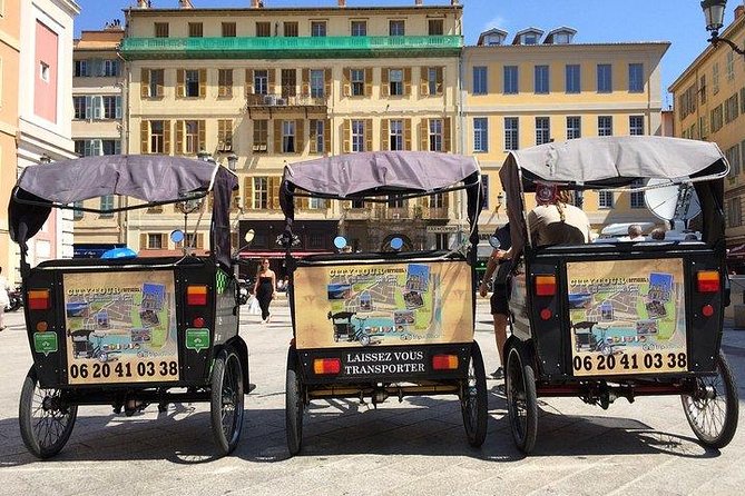 Original Nice city tour ( pedicab-vélo taxi) - Experienced Guides with Personal Touch