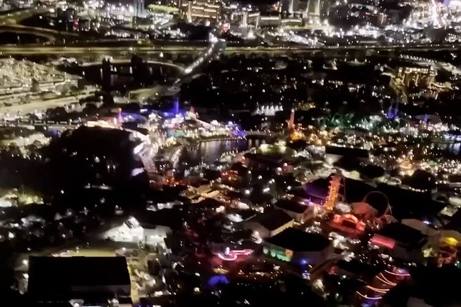 Orlando City Lights and Fireworks Premier Helicopter Tour - Admiring Downtown Disney Springs and Chain of Lakes