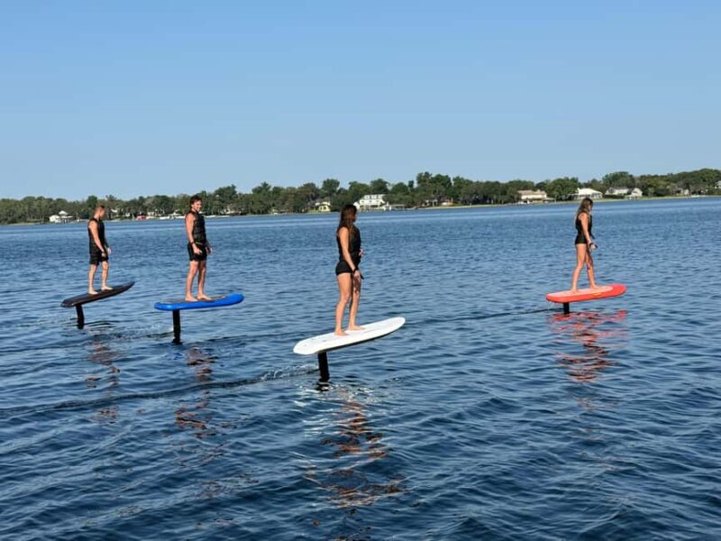 Orlando, Florida: E-Foil Lesson - Glide Above the Water! - Learn to Fly Above Water in Orlando’s Calm Lake Waters