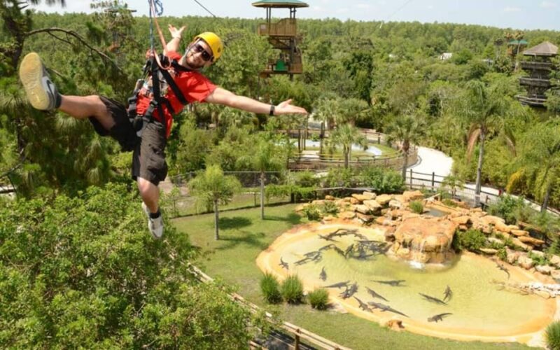 Orlando: Gatorland Zipline Adventure w/ Full-Day Park Access - Key Points