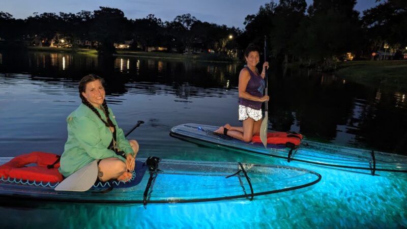 Orlando: LED Night Glow Clear Kayak or Paddleboard Tour - The Scenic Backdrop: Downtown Orlando’s City Skyline