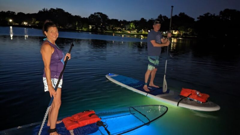 Orlando: LED Night Glow Clear Kayak or Paddleboard Tour - Frequently Asked Questions