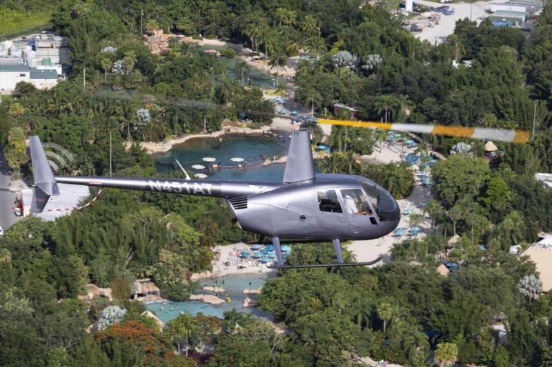 Orlando: Narrated Day Helicopter Flight Over Theme Parks - Key Points