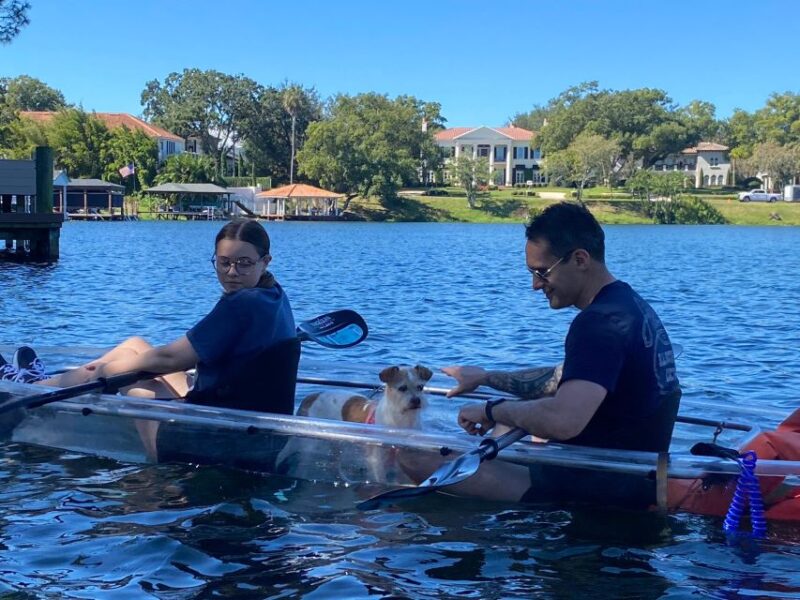 Orlando: Paddle with Pups in Paradise - Paddleboard or Kayak - Options for Paddling Equipment and Safety Measures