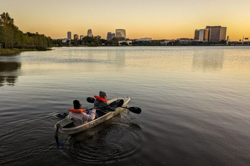 Orlando: Sunset Clear Kayak or Paddleboard in Paradise Tour - What’s Included in Your Sunset Paddle Experience?
