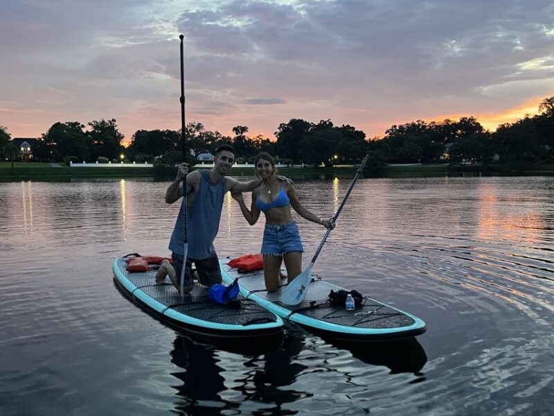 Orlando: Sunset Clear Kayak or Paddleboard in Paradise Tour - Frequently Asked Questions