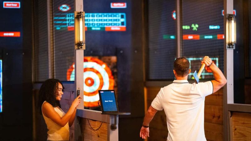 Orlando: The Brass Axe - Axe Throwing & Digital Darts - Orlando: The Brass Axe - Axe Throwing & Digital Darts Offers Exciting Activities in a Prime Location