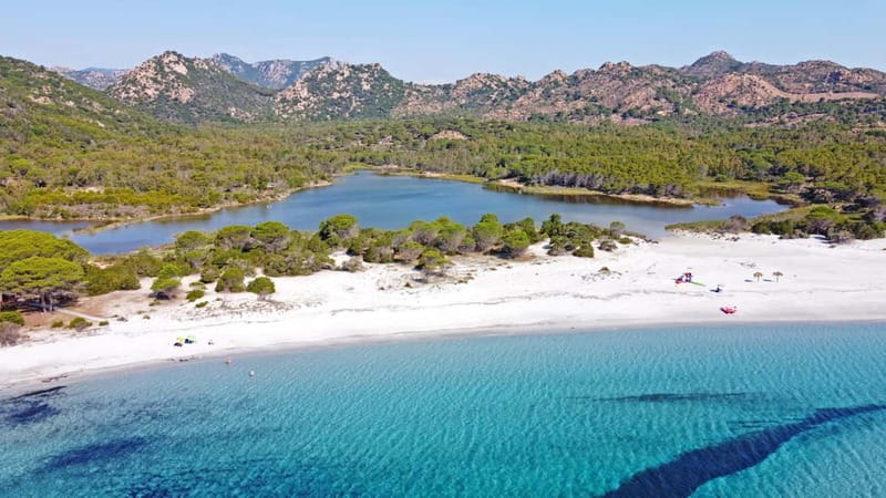 Orosei: 4x4 Tour Oasi di Biderosa and Capo Comino Beach - Capo Comino: White Sand Dunes and Turquoise Sea