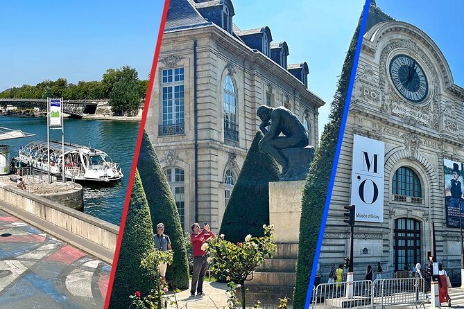Orsay & Rodin Museum with Hop-On Hop-Off Seine River Boat - Explore Paris’s Art Highlights and Scenic Views with This Combo Tour