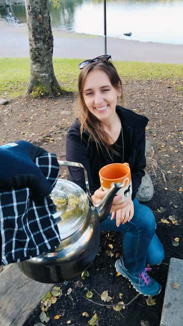 Oslo's Mountain Food Tour: Winter Forest & Campfire Feast - Making Your Own Norwegian Rømme Waffle