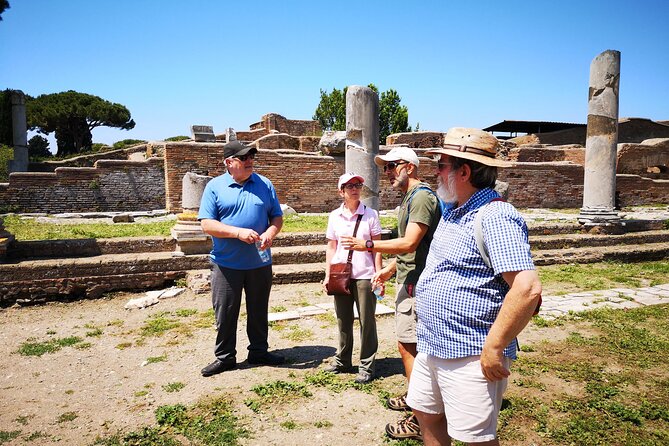 Ostia Antica archeological park with Italian GELATO - Convenient Meeting Point and Duration