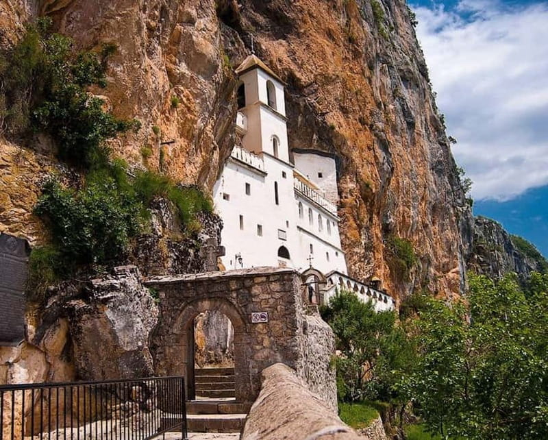 Ostrog Monastery from Budva and Petrovac - Key Points