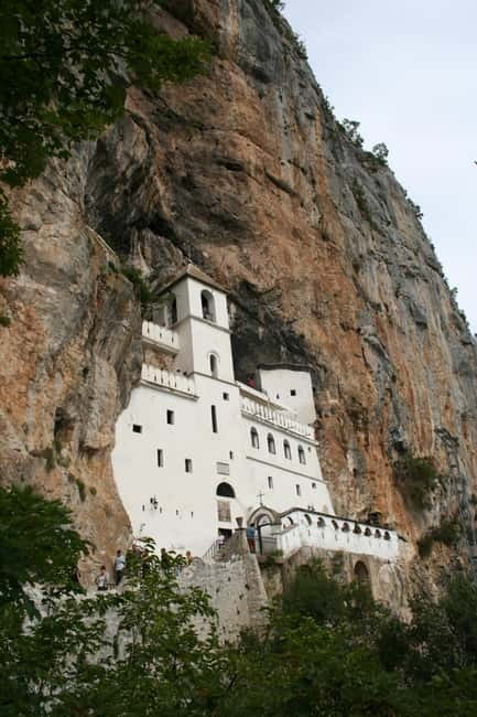 Ostrog Monastery from Budva and Petrovac - Visiting the Monasteries: Covering Shoulders and Knees