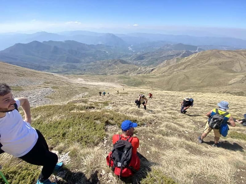 Ostrovica Mountain Hiking Adventure - Reaching the Top of Red Cheek Peak for 360-Degree Views