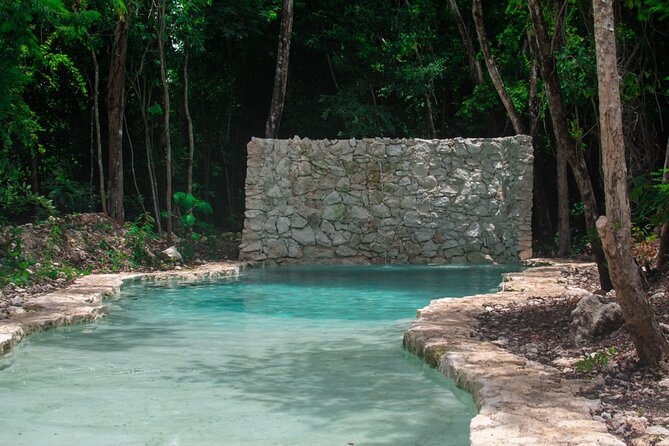 Otoch Cozumel Mayan Cultural Tour with Cenote, Tastings & Tequila - Walking Through the Cenote Area
