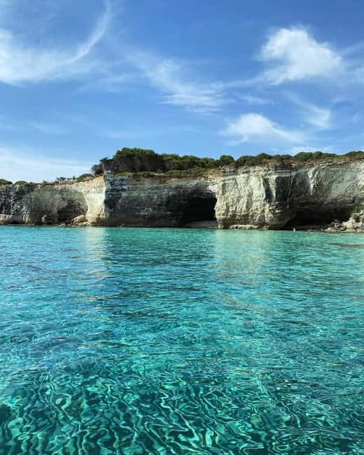 Otranto: Boat Tour with Aperitif - Scenic Sailing to Murrune Bay and Turchi Bay