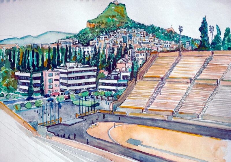 Outdoor drawing class in the old center of Athens - What’s Included and How the Class Unfolds