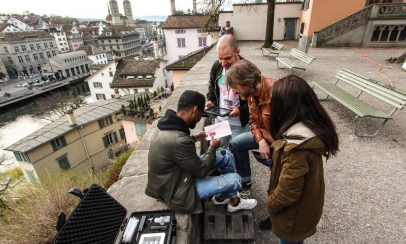 Outdoor Escape Game with Augmented Reality trough Zurich - Key Points