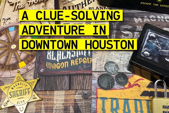 Outdoor Escape Room in Houston - Downtown - Discover the Unique Outdoor Escape Room in Houston Downtown
