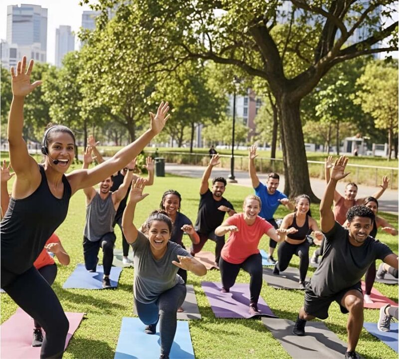 Outdoor Fitness Class - Key Points