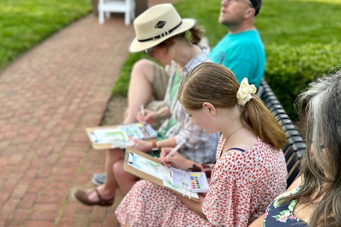Outdoor Painting Activity with a Local Artist in Annapolis - Group and Family Friendly Atmosphere