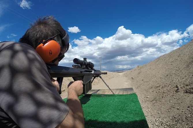 Outdoor Shooting and Off-Road Racing Combo - The Off-Road Track Adventure in the Mojave Desert