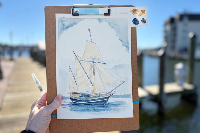 Outdoor Watercolor Class in Annapolis the Sailing Capital of USA - Practical Details and Accessibility