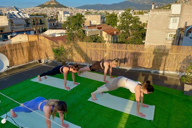 Outdoor Yoga and Pilates with Akropolis view - The Unique Experience of Sunset Yoga with a View